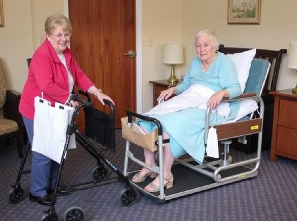 Ходунки и подъёмники для лежачих: реальные вещи, которые делают уход проще